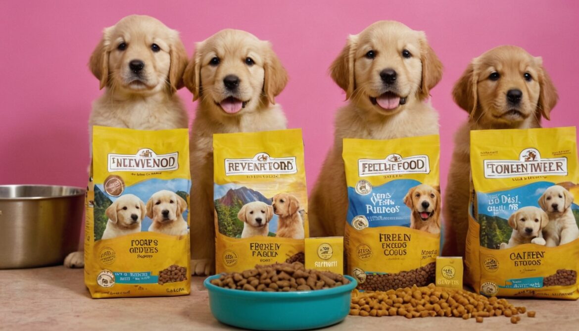 Best Dog Food for Golden Retriever Puppies
