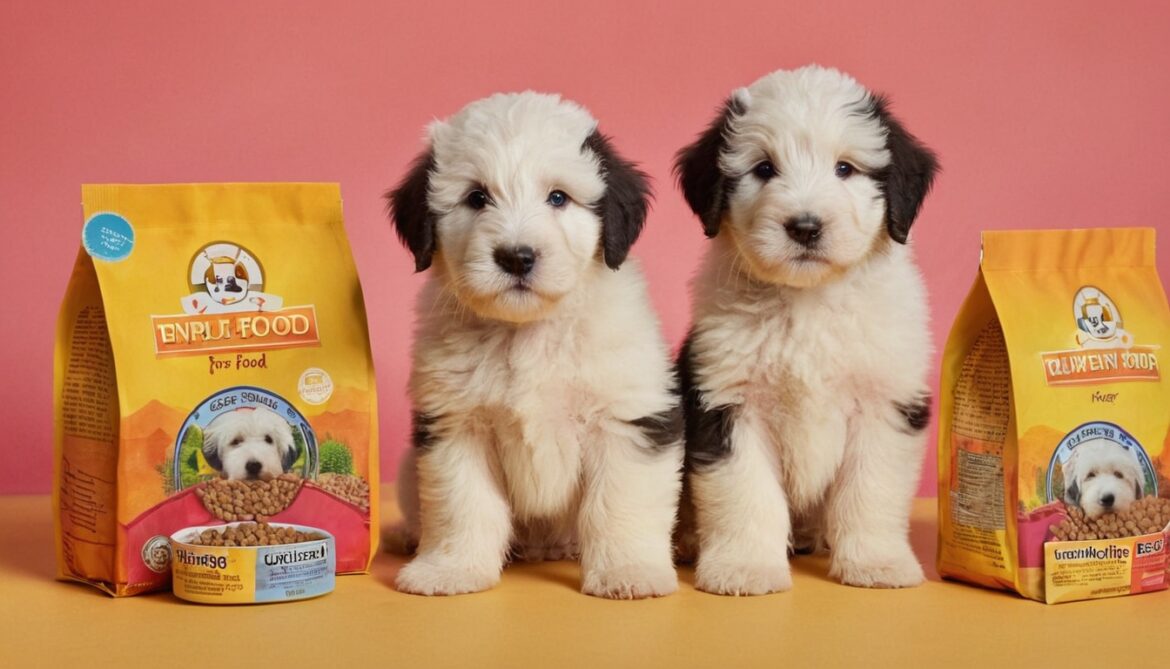Best Dog Food for Old English Sheepdog Puppies
