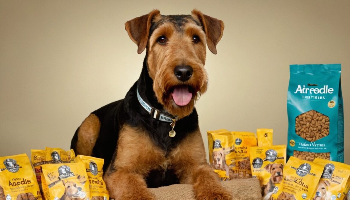 best dog food for Airedale Terrier puppies