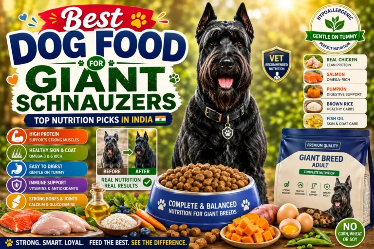 Best Dog Food for Giant Schnauzers in India