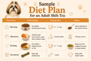 Diet Plan for an Adult Shih Tzu