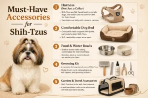 Must-Have Accessories for Shih Tzus