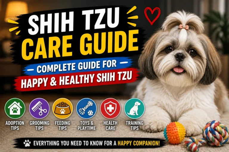 Shih Tzu Breed Best Food and Training Tips 2026