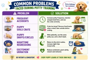 Common Problems Faced During Potty Training