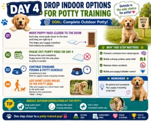Day 4 — Drop Indoor Options for Potty Training