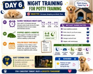 Day 6 — Night Training for Potty Training