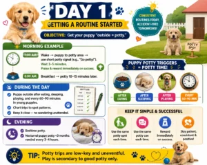 Getting a Routine Started for Potty Training