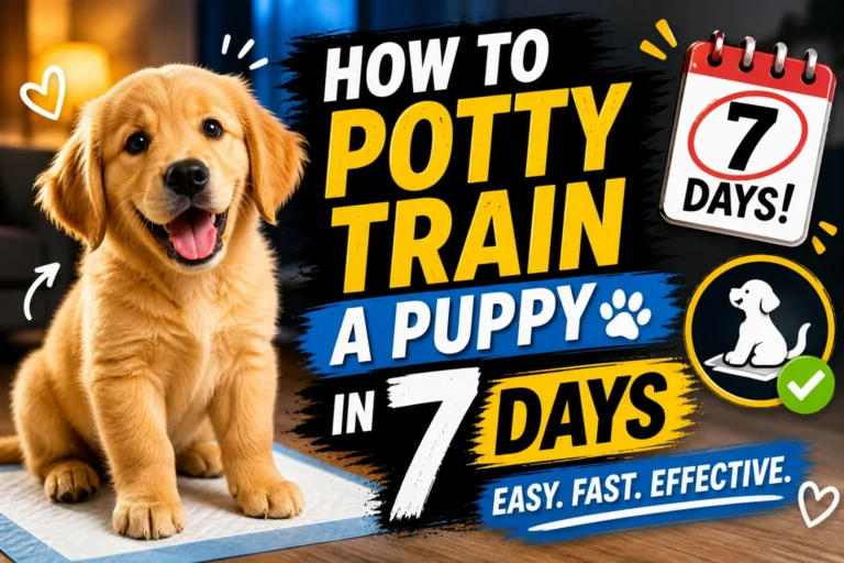 How to Potty Train a Puppy in 7 Days
