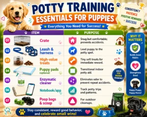 What You’ll Need to Potty Train a Puppy