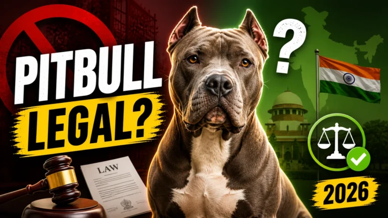 Is a Pitbull Legal in India in 2026 Is a Pitbull Legal in India in 2026