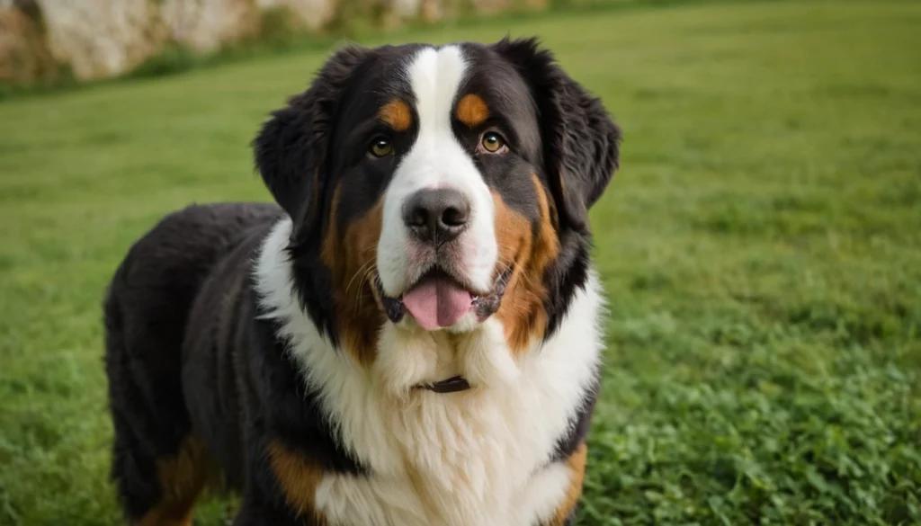 Bernese Mountain Dogs